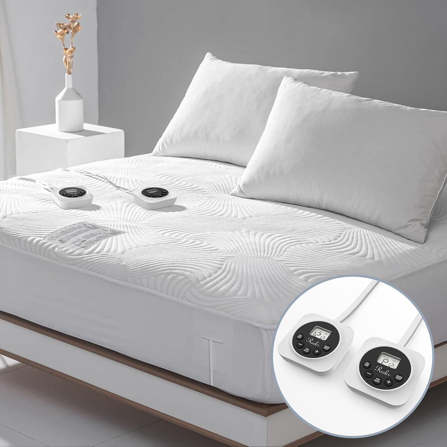 Reaks Electric Heated Mattress Pad